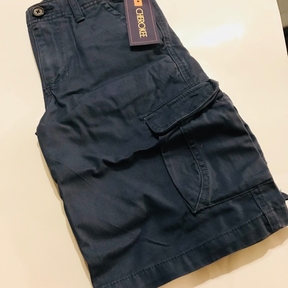 Cherokee Husky plus size Boys Cargo Retro Shorts Extended kids sizes kidcore - Picture 9 of 10